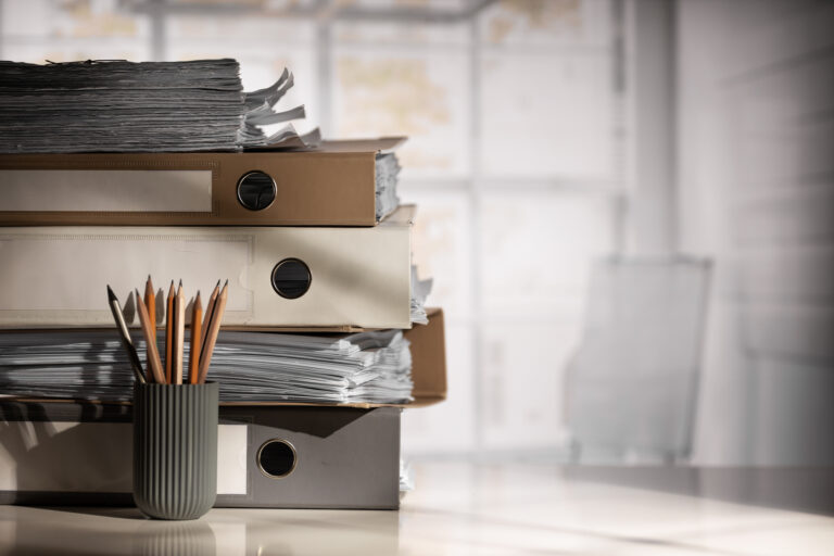 still-life-documents-stack